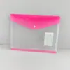 Carpeta de Archivo Transparente Tridimensional con Broche A4, Exclusivamente para Amazon, Plástico PP Horizontal de 11 Agujeros, Almacenamiento Arcoíris, Transfronterizo