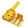 Broca Abreagujeros Rectos para Carpintería, Localizador de Perforación para Conexión de Tablas de Madera, Herramienta DIY, Herramienta de Perforación Manual para Tablas de Madera