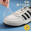 Película anti-humedad y anti-suciedad para puntera de zapato ampliada, pegatina impermeable transparente para días lluviosos al aire libre para mantener los zapatos secos, película impermeable invisible para puntera de zapato