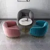 Conjunto de mesa e cadeiras de jantar de luxo leve estilo nórdico, cadeiras de jantar de hotel, cadeiras de sofá de lazer, área de recepção e mesa de tampo de rocha