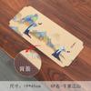 Alfombrilla de Té Impermeable Espléndida de Fábrica Bandera de Mesa Accesorios para Juego de Té Bambú Ceremonia del Té Juego de Tres Piezas Zen Chino Absorbente Paño de Té