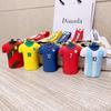 Chaveiro Modelo Camisa Cristiano Ronaldo Messi Copa do Mundo Qatar Nº 7 Nº 10 Pingente de Mochila Acessórios Atacado