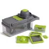 Artefacto de Cocina Amazon Artefacto para Cortar Verduras Máquina Multifuncional para Cortar en Cubos Rallador Rebanador Suministros de Cocina