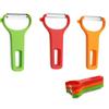 Herramientas para Frutas y Verduras Domésticas en Stock Transfronterizas, Cuchillo Pelador con Múltiples Cuchillas, Pelador Multifuncional Tres en Uno, Ralladores de Verduras Apilables con 90% de Descuento