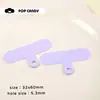 Cuerda Colgante para Teléfono Móvil Junta de Goma Blanda Accesorios Digitales Colgante de Cadena para Teléfono Móvil Llavero Colgante Lindo para Teléfono Móvil