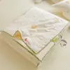 Colcha de Verano de Algodón Lavado Hilo Arrugado Clase a, Colcha de Verano Refrigerante de Algodón Seda Pluma, Colcha de Aire Acondicionado, Colcha Delgada Lavable a Máquina, Envío Transfronterizo
