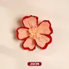 Suministros de boda flores plisadas de boda decoración de boda para sala de estar flores de papel crepé juego de diseño de sala de bodas flor de papel de tirar flor de arte de papel