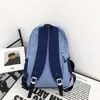 Mochila de Trabalho Estilo Japonês para Mulheres, Versão Coreana, Grande Capacidade para Ensino Fundamental e Médio, Mochila Casal Color-Blocking, Mochila de Viagem