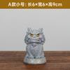 Nuevo juguete de regalo de estilo chino de piedra Taishan Gangdang, decoración de escritorio para el hogar, adornos de la suerte de tamaño pequeño, adornos creativos de danza del león.