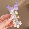 Goma para el pelo de cordón de teléfono de fresa y coco para niña, Elegante, Sin marca, No aprieta, Alta elasticidad, Duradera, para mujeres