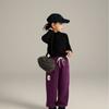 Ropa de Punto de Fondo Tejida para Niños y Niñas Invierno Ropa de Punto Tejida para Niñas 2025 Otoño e Invierno Ropa de Punto de Cuello Medio de Moda para Niños