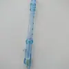 Mini clarinete de 6 agujeros para niños, creativo, para educación temprana, música, flauta pequeña transparente, instrumento musical de iluminación, para estudiantes, tocando música.