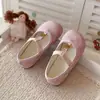 Zapatos de Piel Nuevos Primavera/Otoño 2026 Moda para Niñas Bailarinas con Banda Elástica Estilo Dulce para Niñas Pequeñas Versátiles Zapatos de Princesa Modernos