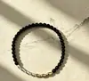 Brincos "Sete Grãos de Arroz" Clássicos Simples e Elegantes Acessórios de Orelha Banhados a Prata Atacado Estilo Minimalista