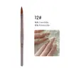 Conjunto de Canetas de Manicure de Cristal para Novos Produtos Transfronteiriços Cor Morandi Cristal Estéreo Escultura Caneta de Manicure para Extensão Francesa