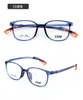 Nuevas monturas para anteojos ultra ligeras y cómodas de TR90 para estudiantes y jóvenes, disponibles en múltiples colores para miopía, con patillas plegables, adecuadas para compra al por mayor