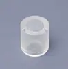Botellas de Perfume de Vidrio Transparente en Stock 30/50/100ml Botellas Pequeñas de Spray Tipo Prensa Botellas Reutilizables Tapa de Aluminio al por Mayor