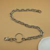 Joyería Transfronteriza Europea y Americana Anillo de Moda Cadena de Cintura de Metal Cadena Gruesa de una Sola Capa Estilo Punk Cadena para Pantalones Unisex Venta al por Mayor en Stock