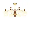 Lámpara de araña usada para sala de estar y comedor Wind, Lujo alto, Sensación de alta gama, Salón Persimmon, Luz principal, Iluminación estilo nuevo 2026, Luminarias de iluminación Zhongshan