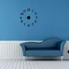 Reloj de Pared Digital Creativo Silencioso DIY para Sala de Estar Reloj de Pared Estéreo Silencioso Reloj Acrílico Decorativo