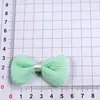 Accesorios para el cabello de moños pequeños y delicados rellenos de tela, pinzas para el cabello con forma de hueso, accesorios DIY para zapatos y calcetines, y otros materiales para manualidades