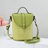 Bolsa de Celular Tecida Nova do Fabricante 2025, Fashion, Leve, Mini, Versátil, Portátil, Bolsa Transversal de Ombro, Dropshipping