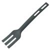 Venta al por mayor del fabricante Juego de tres piezas de utensilios de cocina de nailon Cuchara de cocina, pala, tenedor Juego ensamblable de vajilla de nailon