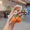 Nuevo Llavero de Girasol Tejido a Mano para Coche Lindo Colgante de Hamburguesa de Lana de Moda Colgante Creativo para Bolsos