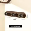 Perchero de Estilo Vintage para Baño, Cocina o Detrás de la Puerta de Entrada, Colgador de Ropa Montado en la Pared sin Taladro