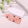 Urso Retrô Laço Estampa Xadrez Patch de Acrílico DIY Presilha Lateral Acessórios para Headwear Capa de Celular Flor de Sapato