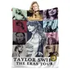Cantora Taylor Manta de Flanela Taylor Manta de Presente Ao Redor Manta Amazon Estrela Feminina Manta Mofada