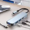 Venda Direta do Fabricante Original Hub USB-C 4 em 1 Estação de Docking USB para Laptop Tablet Hub Divisor