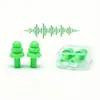 Distribución de Tapones para los Oídos Antiruido, Tapones para los Oídos de Árbol de Navidad, Tapones de Silicona Impermeables para Dormir, Estudiar, Trabajar, Tapones para los Oídos Insonorizados