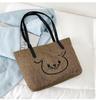 Bolso de lona de gran capacidad para mamá, bolso de compras de mano, bolso de hombro informal, bolso de mujer al por mayor, novedad de 2022