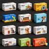 Fábrica de Origen de Guangzhou Caja de Empaque para Artículos para Mascotas Caja de Papel Personalizada para Snacks de Gato y Perro Caja de Empaque de Papel Corrugado de Color