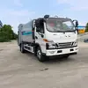Camión compactador de basura Junling de 7 toneladas, caja de acero Q345, vehículo sanitario de compactación y transferencia de residuos domésticos urbanos