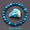 Pulsera Popular Transfronteriza Temu Xiyin Tk con Cuentas Hecha de Aventurina Verde Ojo de Tigre Pulsera Elástica Hecha a Mano