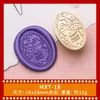 Serie de Circo Cabeza de Sello de Cera Creativa Divertida Sello de Cera Cabeza de Latón Sólido Payaso León Cabeza de Sello Sólido