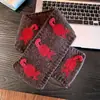 Bufanda Cruzada de Punto con Temática de Gato Linda para Mujer, Bufanda Corta Gruesa de Hilo Cálido, Calentador de Cuello de Hilo Versátil y Moderno para Estudiantes
