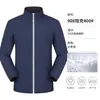 Chaqueta impermeable de trabajo de doble cara para exteriores, cortavientos antiestático, estilo delgado, chaqueta tipo concha, logo con impresión personalizada
