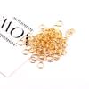 Joyería Hecha a Mano Materiales Anillos de Conexión Accesorios DIY 4-14mm Anillos Cerrados Anillos Abiertos Oro Rosa
