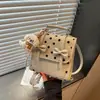 Mochila de puntos estilo coreano transfronteriza para mujer, nueva mochila versátil y elegante 2026 para estudiantes para ir al trabajo