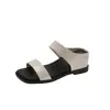 Sandalias romanas de moda retro con un aumento interno de altura de 5 cm, minimalistas y elegantes, versátiles para el verano, nuevas sandalias casuales