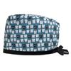 Gorro Quirúrgico Estampado de Algodón Puro, Gorro Ajustable para Mujeres de Cabello Largo, Dentista, Clínica Dental, Gorro Translúcido, Exportación para Hombres