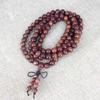 Uma geração de contas de discípulo de pera birmanesa, pulseira de cabaça pequena étnica com contas de Buda, joia artesanal
