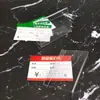 Tarjeta de Mesa Acrílica en Forma de L Etiqueta de Precio de Producto para Supermercado Etiqueta para Muebles Exhibidor Transparente de Etiquetas de Precio Pedido