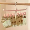 Tendedero de Calcetines Secador de Ropa Interior para Bebé Ropa Interior Calzones Artefacto Percha Multifuncional para el Hogar Percha para Secar Ropa de Bebé Infantil