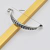 Plata esterlina s925 vintage trigo borla bambú medio brazalete codo diy hecho a mano con cuentas perla cristal pulsera accesorios de joyería