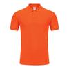Polo Piqué de Algodón Puro de Color Puro 220g Holgado con Solapa Manga Corta Ropa de Trabajo Corporativa para Eventos Estampado Bordado Logotipo