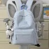 Mochila personalizada minimalista y moderna estilo coreano, nuevo modelo 2026 para estudiantes de secundaria, mochila pequeña estética de alta apariencia